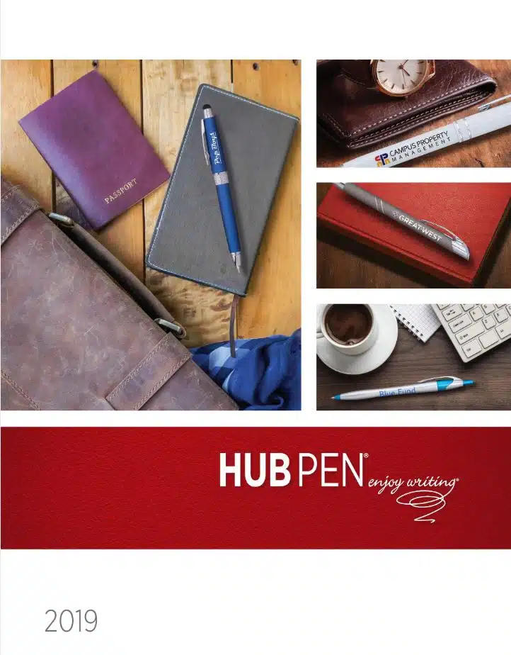 Hub Pen Catalog for Customizable Office Supplies